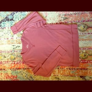 Vintage red J.Crew fleece sweatshirt